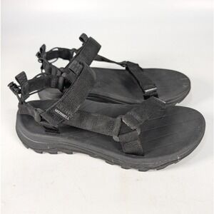 Merrell Bravada Cord Wrap Black Performance Hiking Sandals Womens 8 J007014